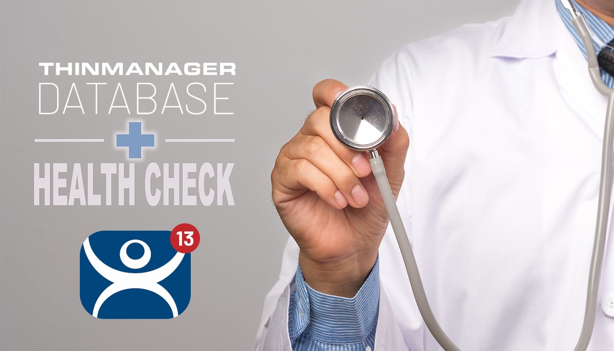 ThinManager's tweet photo. Scan your ThinManager database for problems in seconds with the database health checker in the latest ThinManager release. https://t.co/5J2ZjLbDNT #ThinManager #SystemIntegrator #sisuccess https://t.co/S9ZuSIJb2W