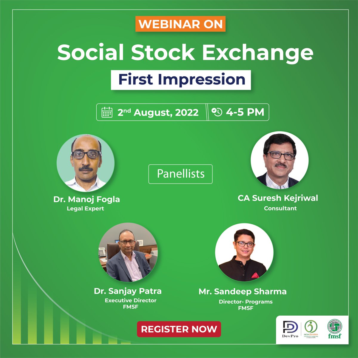 indiadonatesID's tweet photo. REGISTER NOW!

INDIAdonates and Financial Management Services Foundation (FMSF) invite you to the webinar, Social Stock Exchange: First Impression 

Date: 2nd August, 2022
Time: 4 to 5 PM.

REGISTER NOW  :  https://t.co/M44MYDgBgO https://t.co/ys1utAu2xN