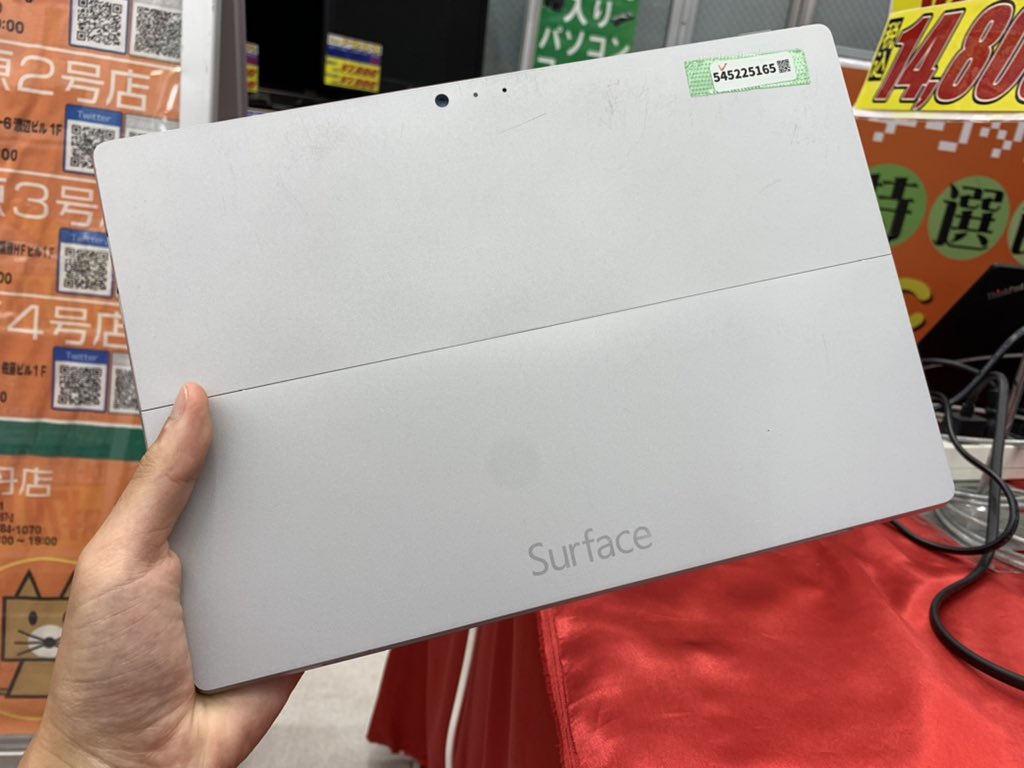 PCcomfullAKB4's tweet photo. 今週の秋葉原2号店&amp;4号店共通セール！
【Surface Pro 3 256GB】
お久しぶりのSurface Pro 3来ました！！高精細QHD液晶で、動画視聴だけで無く、イラストなんかにもオススメ👍😉
まだまだ使える第4世代i5！😤さらに、8GB&amp;256GB(SSD)入りなら流石に安くね！？💸

在庫は計22台！
#SurfacePro3 https://t.co/d3hKBOpSlX