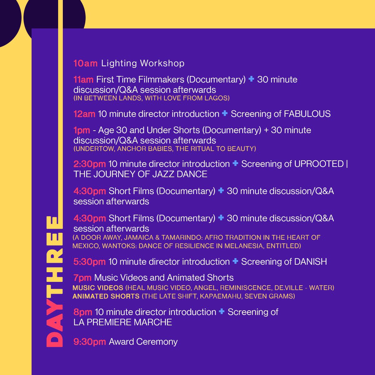 Chroma International Film Festival tweet media