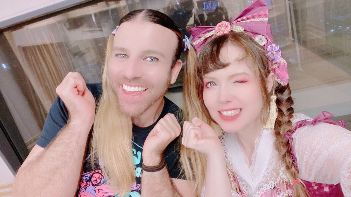 Ladybeard_Japan's tweet photo. Saw my girl @CathyCat_TV yesterday for another exciting day of recording our podcast @Catwithbeard from Japan‼️🎌
I trust you’re all listening in, and taking notes😮🤔📝🤓
#catwithbeard https://t.co/JBYMtjYAvh