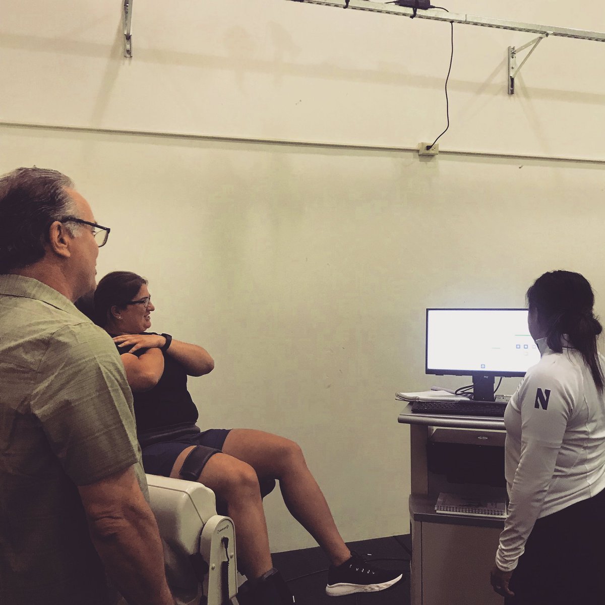 Learning some new things with the #BIODEX in our Athletic Movement Performance Lab. Looking forward to what we're able to accomplish utilizing this with our student-athletes!