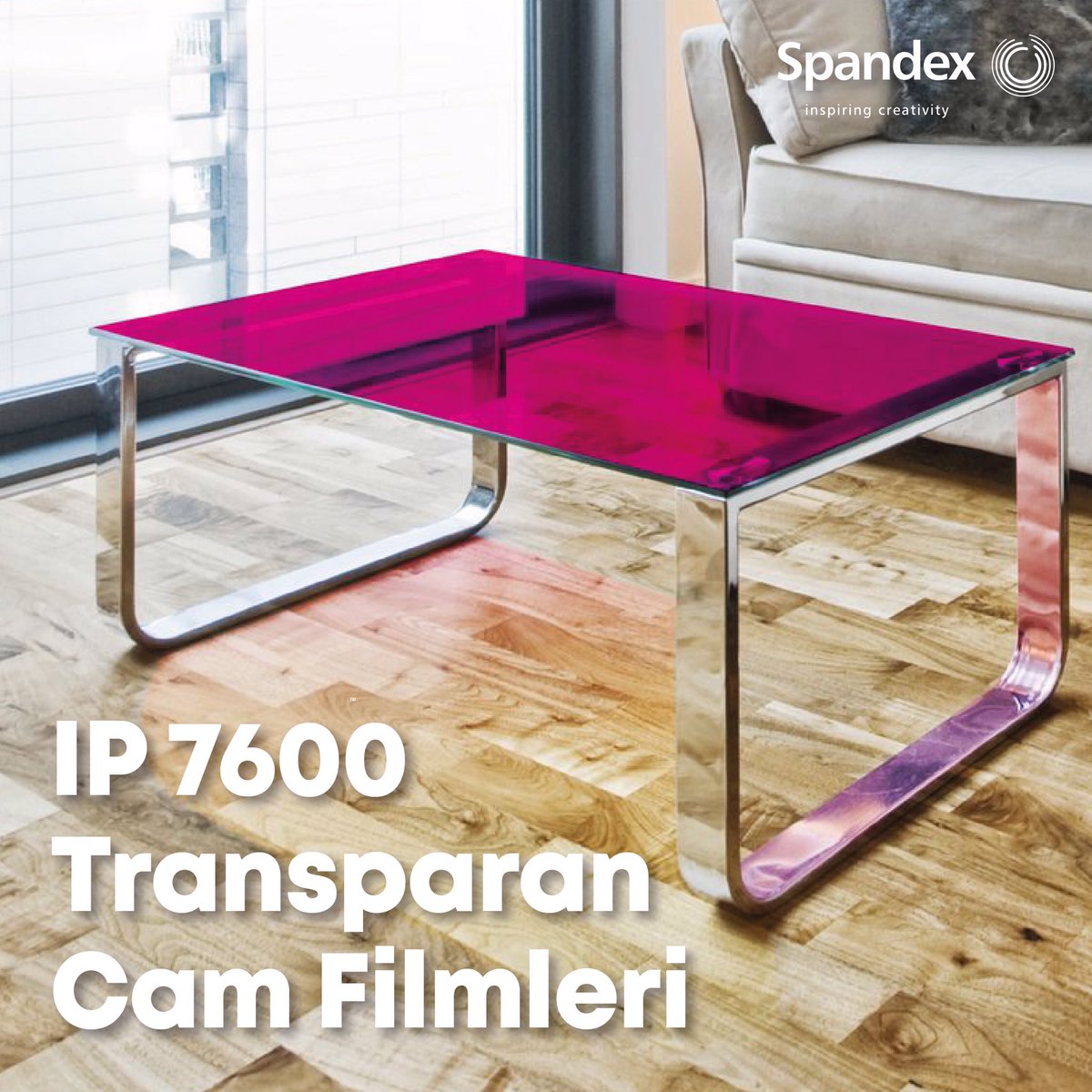 Spandex_Turkiye's tweet photo. ImagePerfect™ transparan, renkli cam filmleri; cam yüzeylere anında yeni bir renk ve görünüm kazandırır. 15 parlak ve 7 mat renk seçeneği mevcuttur. İç cam yüzeylerde ve mobilyalarda kullanıma uygundur.
#SpandexTürkiye #Spandex #ImagePerfect #camfilmi #digitalprint https://t.co/SJZq9sv8iO