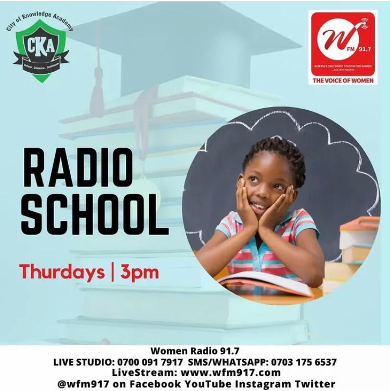 wfm917's tweet photo. Join us on Radio School today by 3pm. 

#wfm917
#radioschool
#education
#nigerian https://t.co/bcENzQCDed