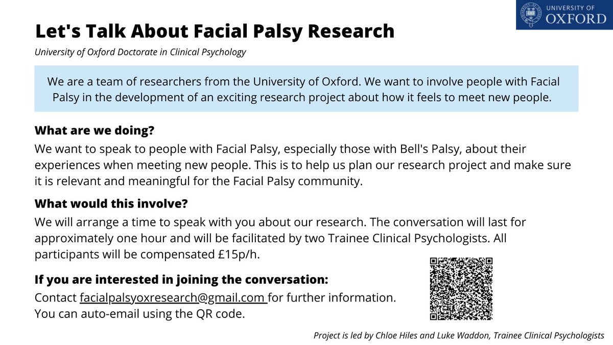 Facial Palsy UK tweet media