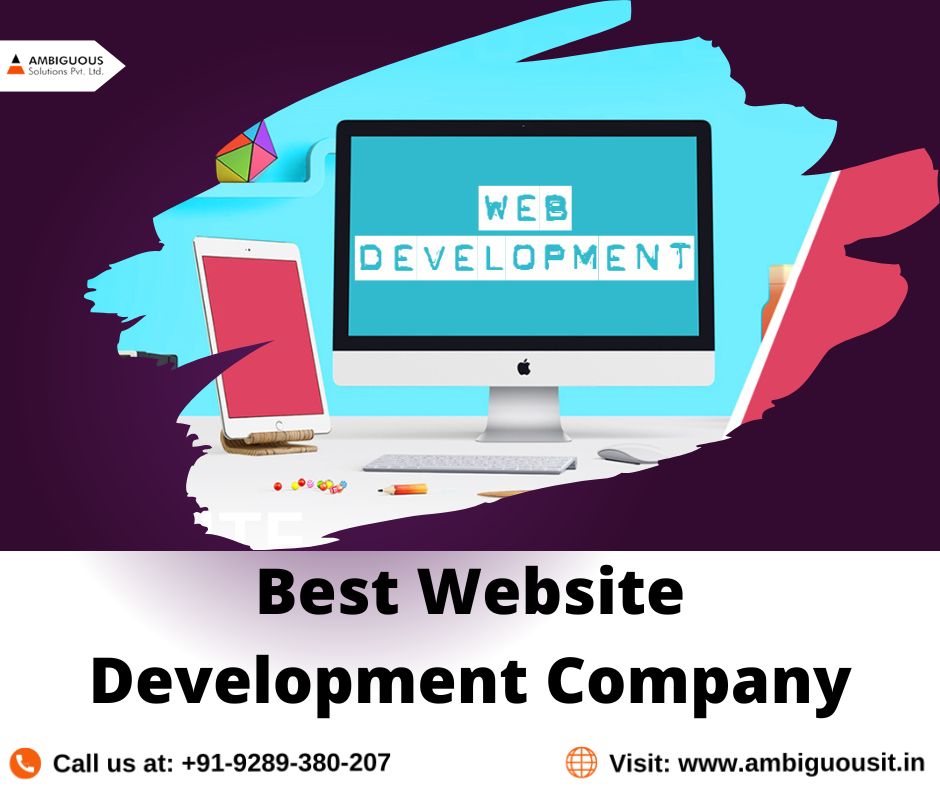 Best Website Development Company

Ambiguous Solutions provide a turn-key best website development company that adds value to your businesses. 

Please visit our website - ambiguousit.com/ambiguous_serv…
 
Call us - 9289380207

#ambiguousit #ambiguoussolution #websitedevelopmentcompany