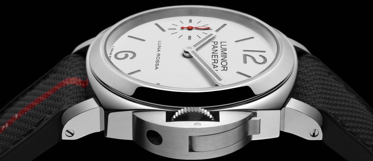 cotedesmontres's tweet photo. #Panerai #Luminor #LunaRossa - #PAM01342 - Un nouveau look pour la collection Luminor Luna Rossa
@Panerai s’inspire de la technologie #marine de Luna Rossa pour concevoir des #montres symbolisant l’esprit sportif de l’univers de la #voile
https://t.co/B5SqAmOlAT https://t.co/LULATGCtT7