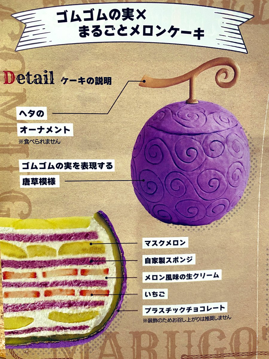 ゴムゴムの実 ポップコーンバケット2個
