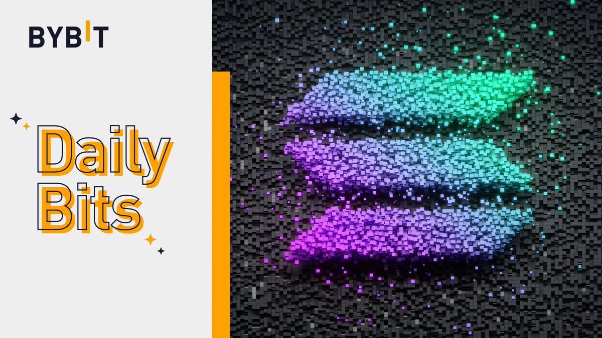 📢 $ETH reclaims the $1,600 level following the successful implementation of a "shadow fork" on the <a href="/ethereum/">Ethereum</a> blockchain.

📁 A <a href="/solana/">Solana</a>-themed brick-and-mortar store is set to open in New York's Hudson Yards neighborhood.

👉🏻 Read more here: go.bybit.com/e/4KbCsi8K1rb