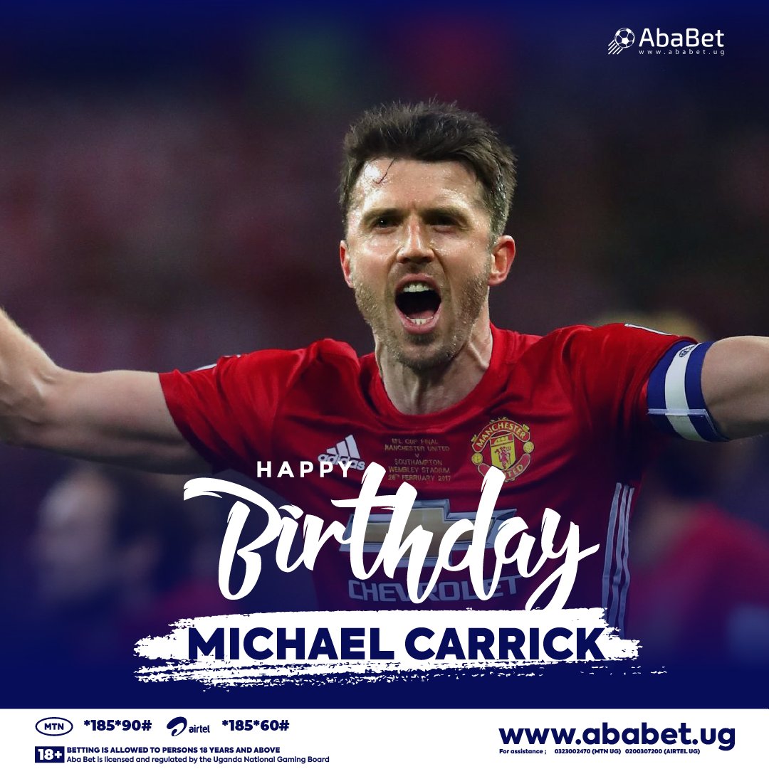 Happy 41st birthday, Michael Carrick.
One of the best midfielders of his generation!  