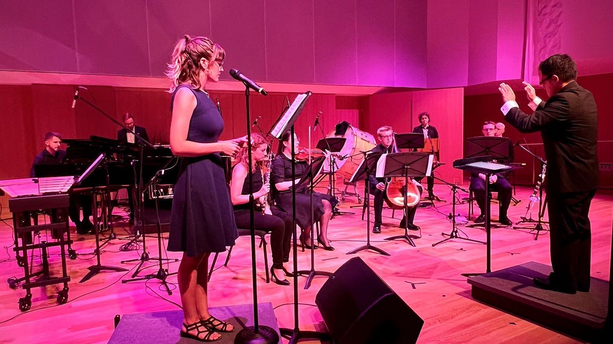 Fantastic performances Wednesday evening for MICF Concert #2 featuring the Mizzou New Music Ensemble and a trio of faculty performing the music of Santiago Beis, Angélica Negrón, Emily Shaw, Stefan Freund, and Don Freund! #newmusic #mizzou2022