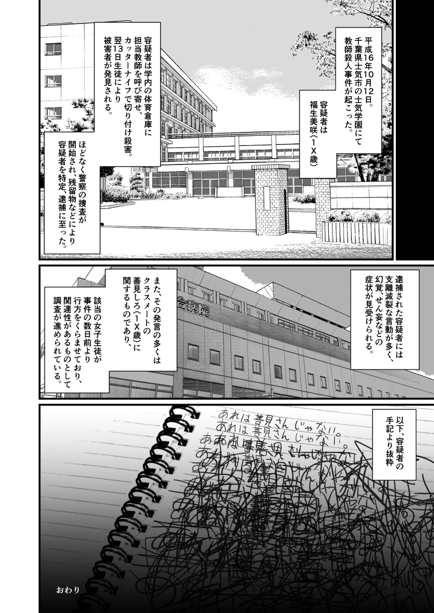 おしまい #オリジナル漫画 