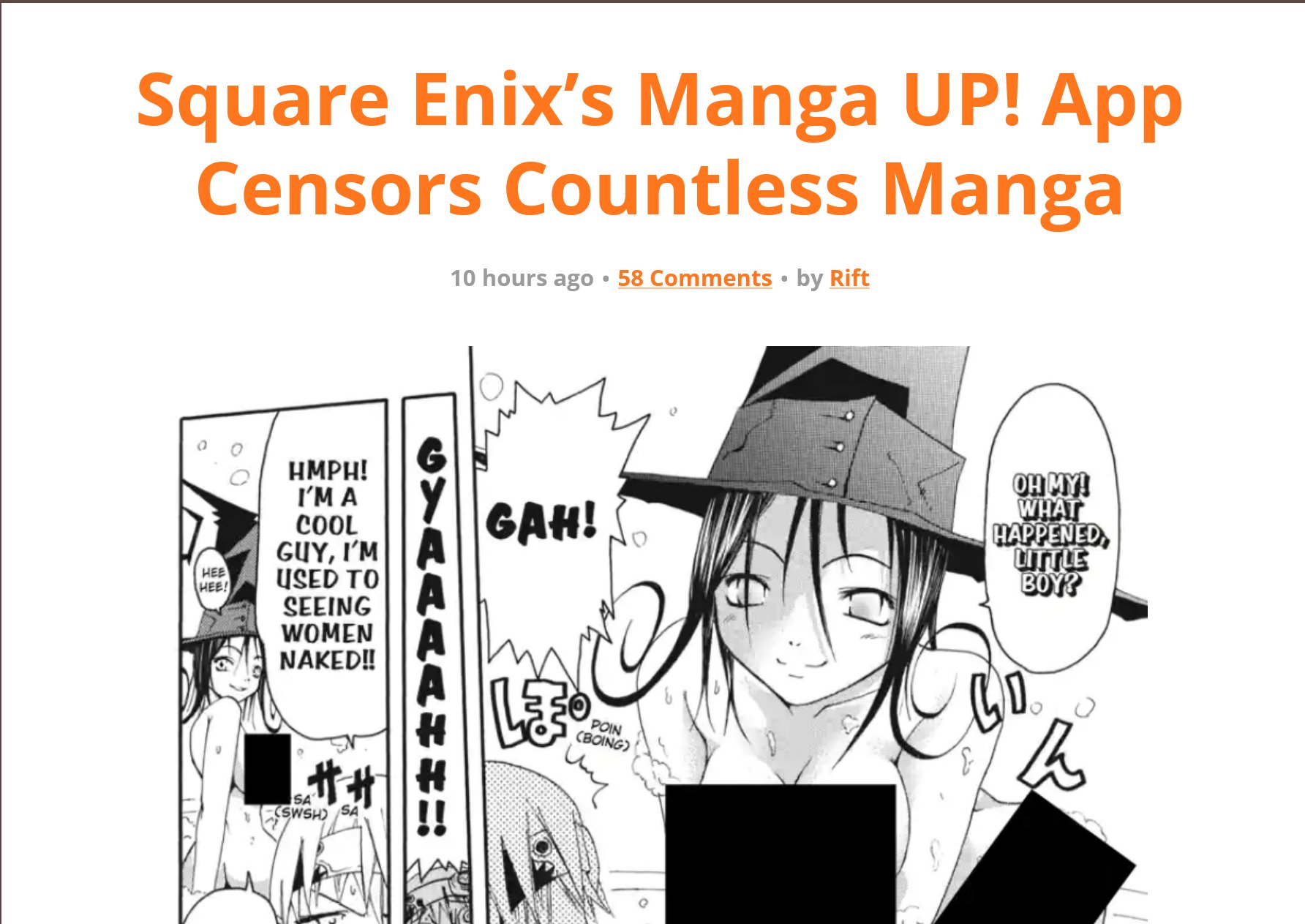 Square Enix Censors My Dress-Up Darling Manga