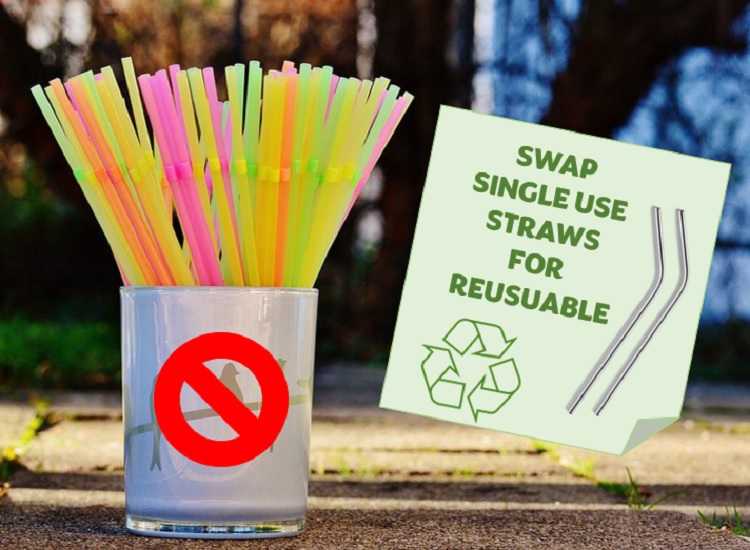 CorbyClean's tweet image. There are only a few days left of #PlasticFreeJuly 💚 But we can still make a change to help reduce plastic waste. 
Single-use plastics, like straws, make our lives easier, but seriously harm the planet. Swap out single use straws for reusable ones!♻️ 
#reuse #recycle #corbyclean