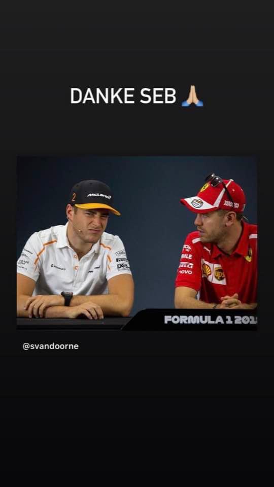 SV5🇧🇪SV5🇩🇪 <a href="/svandoorne/">Stoffel Vandoorne</a> #Vettel