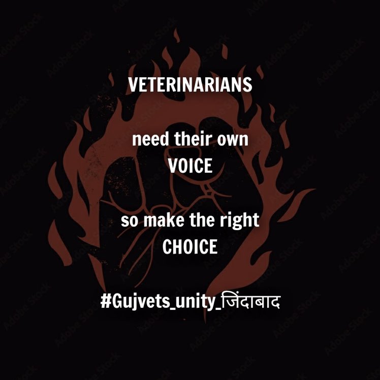 Stop insulting us by paying ₹4200 as 'Stipend'
We need Change!!💪

We demand ₹18000 stipend
#Increase_Guj_Vet_Stipend
#Guj_vet_union

<a href="/PMOIndia/">PMO India</a> <a href="/CMOGuj/">CMO Gujarat</a>
<a href="/RaghavjiPatel/">Raghavji Patel</a> <a href="/sanghaviharsh/">Harsh Sanghavi</a>
<a href="/PRupala/">Parshottam Rupala</a> <a href="/KanuDesai180/">Kanu Desai</a>
<a href="/DivyaBhaskar/">Divyabhaskar</a>
<a href="/sandeshnews/">Sandesh</a>