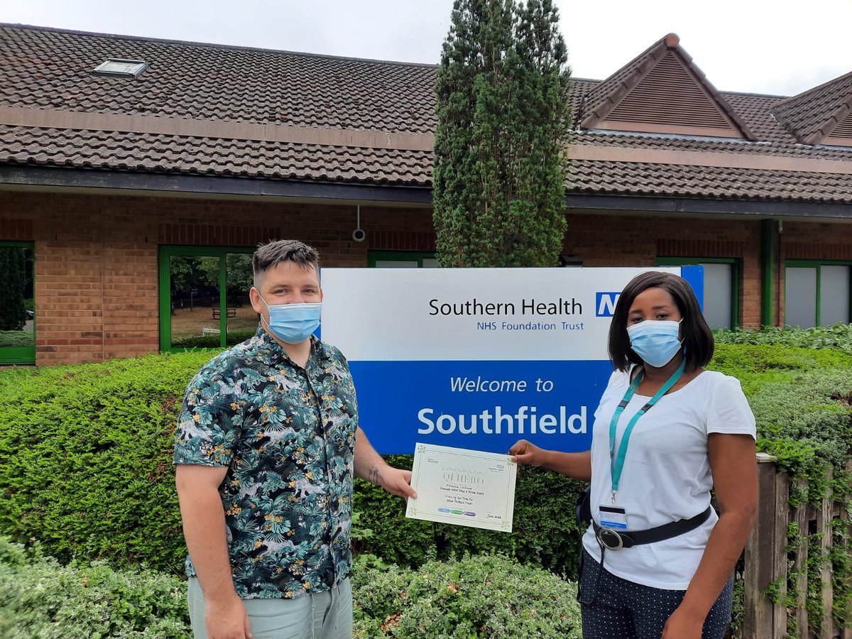 Congratulations to Florence Chihowa, the service users and staff on Emerald Ward, Southfield @Southern_NHSFT who are June’s QI hero. Using QI tools they identified wastes in a process and improved the outcome for patients and staff - saving time for both.