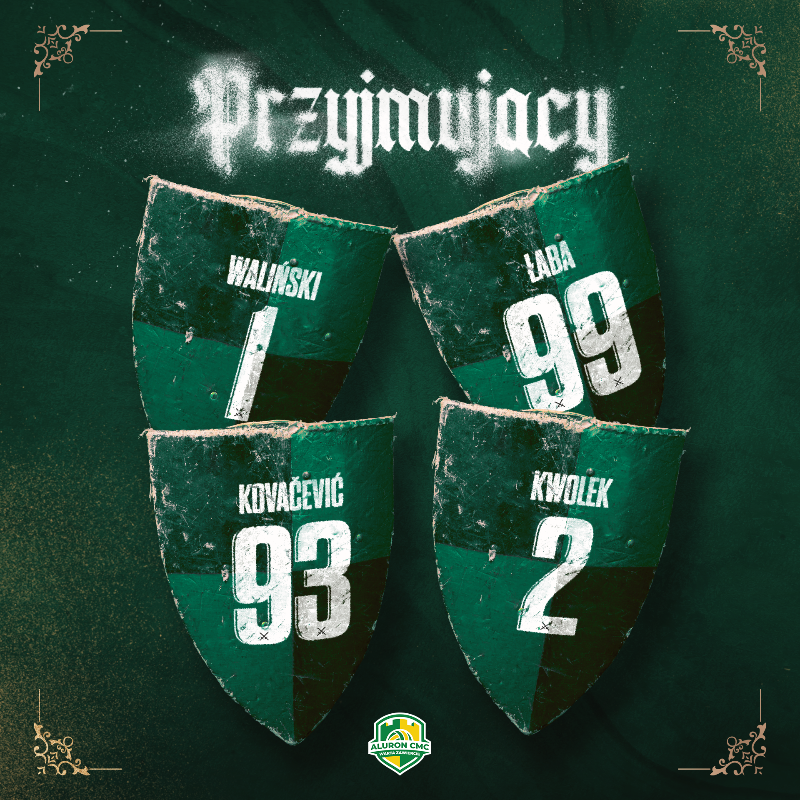 AluronCMC's tweet photo. Konar przejmuje 6⃣, Kipek i Pepe wracają do 1⃣ i 4⃣ - sprawdź, z jakimi numerami #JurajscyRycerze⚔️ zagrają w nadchodzącym sezonie #PlusLiga i #CLVolleyM 🔢🧐