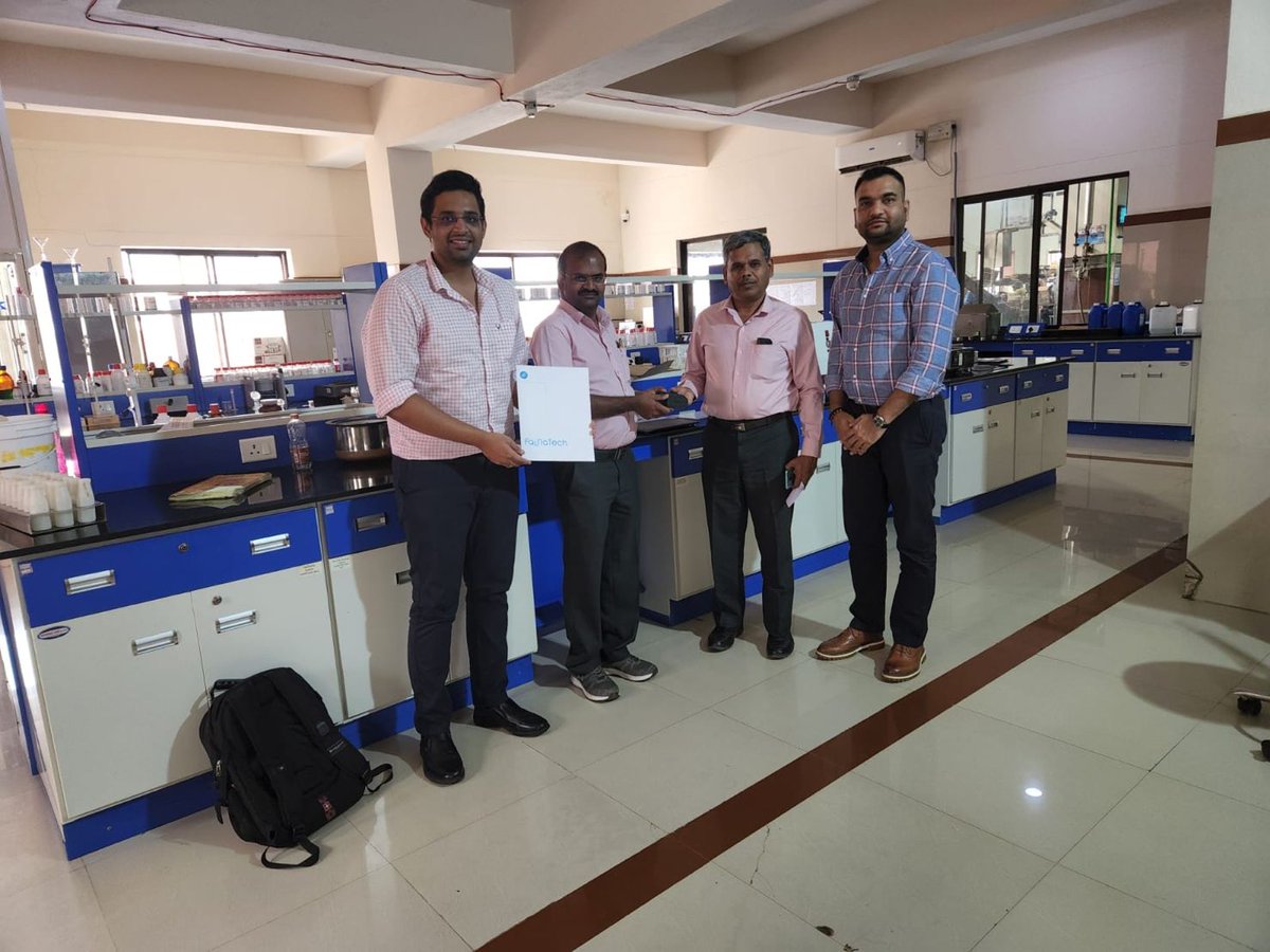 CCAMP_India's tweet photo. CCAMP #AnimalHealth startup #Faunatech is going strong
Announces product launch with Hassan Milk Union #Hamul one of India's largest dairies for rapid detection of mastitis, commonest disease in milch cattle affecting productivity & quality of milk yields
@Taslimarif @BeyondNextV https://t.co/wlRa9zUkrt