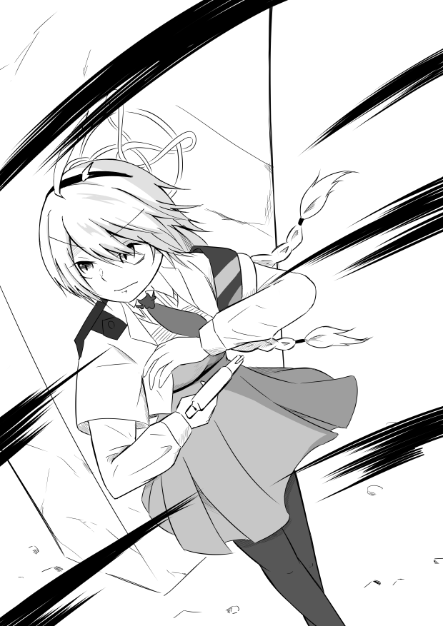 ワンドロのお題から「キリノ」、この後メチャクチャ人質を撃った
#ブルアカワンドロ部
#ブルアカ 