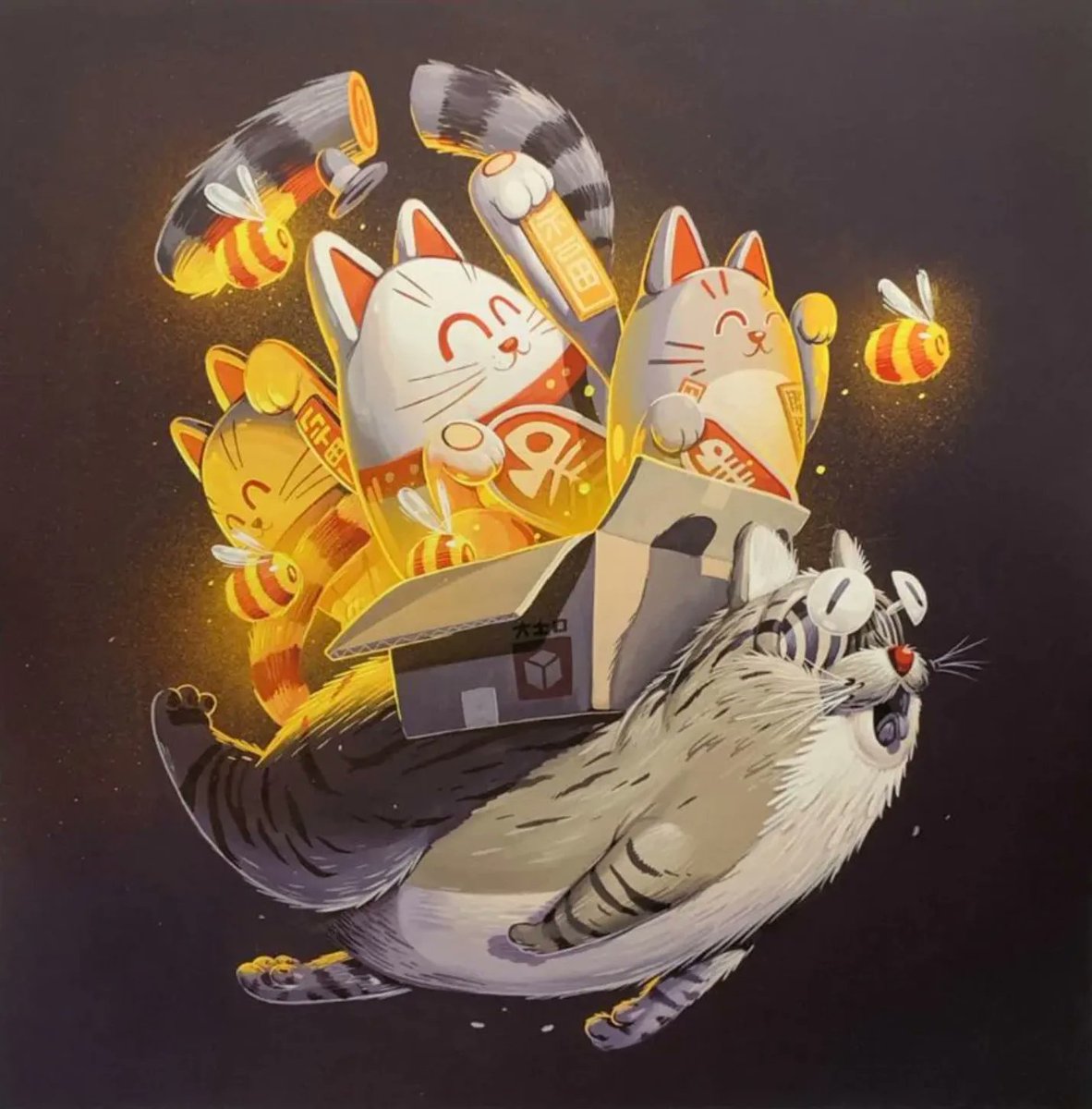 motorcycle_news's tweet photo. Maneki Trio> Archival Pigment Print Pop Artwork by Stom500
https://t.co/Ntb5qqH4XU
#ManekiTrio #ArchivalPigmentPrint #PopArtwork #Stom500 #Maneki #Cat #Lucky #LuckyCat #Japan #Luck #Maneki-Neko #Animal #Pet #Flying #Anime #Graffiti #Artwork #Art #StreetArt #UrbanArt #ModernArt https://t.co/ewnqmC1eH0