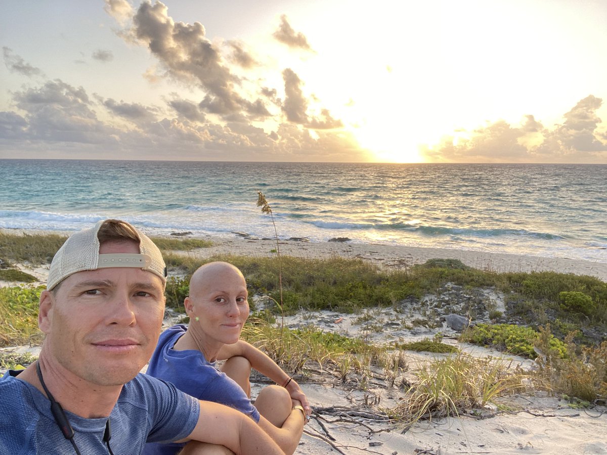 AdamStewart's tweet photo. ☀️ Fresh air, exercise &amp; a sunrise. Love you Jilly, keep fighting hard baby. https://t.co/2ZNaz2AW0y