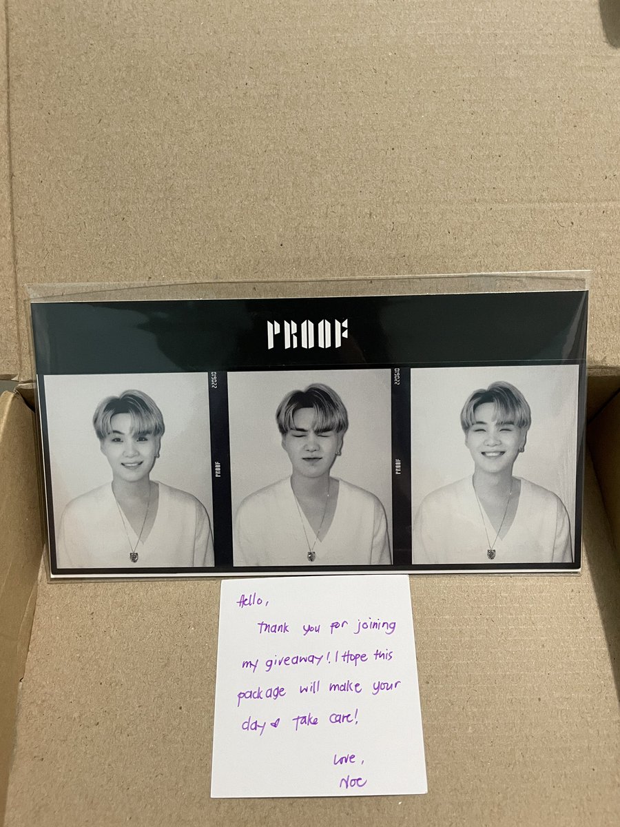 gian0922's tweet photo. My first ever win sa isang GA! 🥰 and voila, look who came home!!! Yaay! 😊 My yeobo is here! 💜
Thank you so much, @NoePasabuys! More blessings sa shop!☺️
#NoePasabuys_Feedback https://t.co/rYbO0fDLXP