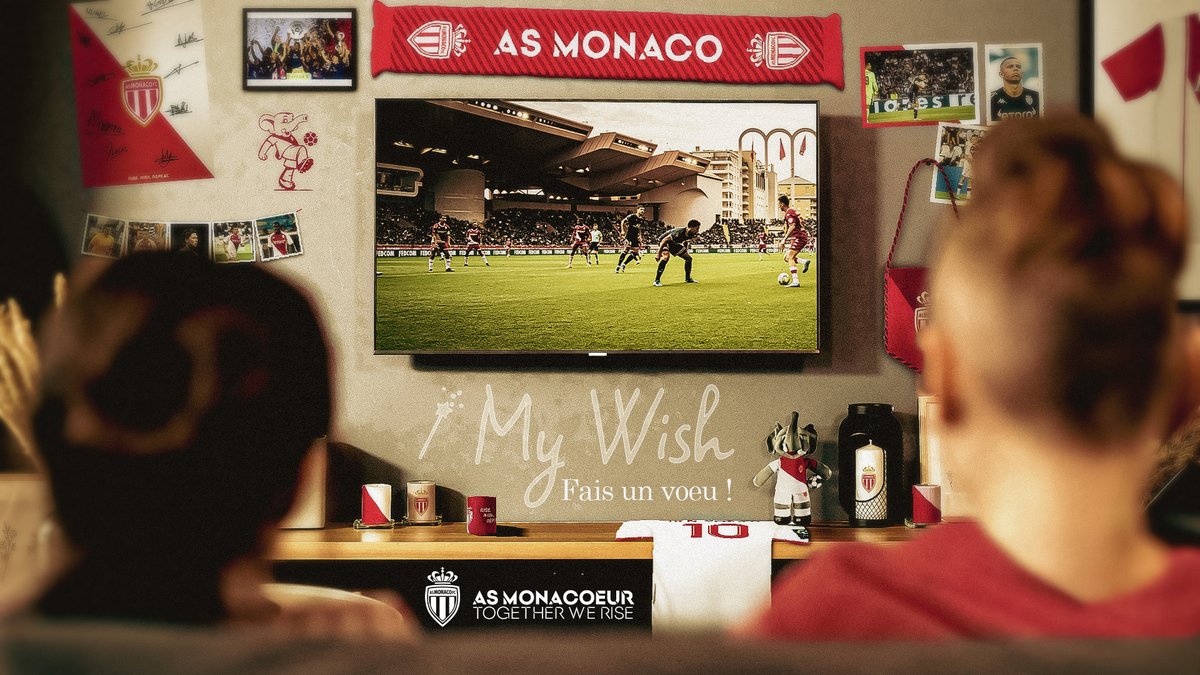 🪄 𝑸𝒖𝒆𝒍 𝒆𝒔𝒕 𝒕𝒐𝒏 𝒓𝒆̂𝒗𝒆 ? 

Toi, jeune supporter de l'<a href="/AS_Monaco/">AS Monaco 🇲🇨</a>, il est temps de tenter ta chance ! 🍀 Écris ton voeu en commentaires avant la fin des vacances et il se réalisera peut-être 🤩

𝗧𝗼𝗴𝗲𝘁𝗵𝗲𝗿 𝗪𝗲 𝗥𝗶𝘀𝗲 l #MyWish 💫