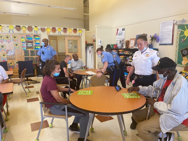 A huge thanks to the Officers of <a href="/PPD39Dist/">PPD 39th District</a> for coming in and sharing their time with our #seniordayprogram. We colored,did arts and crafts and had an afternoon of fun. 
.
.
#communitypartners #whyilovephilly #tioganicetown