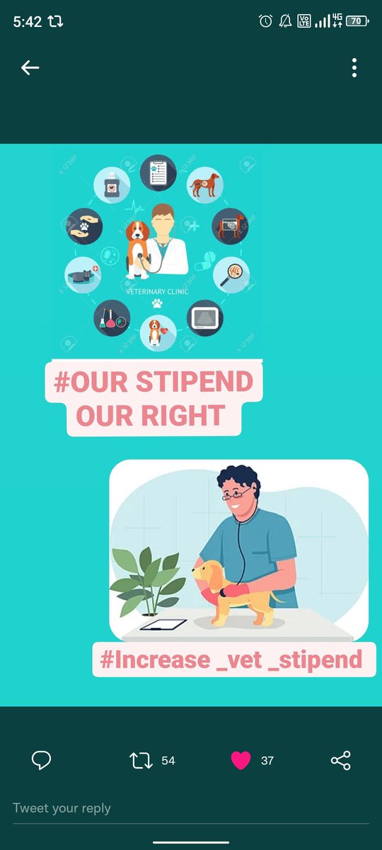 Stop insulting us by paying ₹4200 as 'Stipend'
We need Change!!💪

We demand ₹18000 stipend
#Increase_Guj_Vet_Stipend
#Guj_vet_union

<a href="/PMOIndia/">PMO India</a> <a href="/CMOGuj/">CMO Gujarat</a>
<a href="/RaghavjiPatel/">Raghavji Patel</a> <a href="/sanghaviharsh/">Harsh Sanghavi</a>
<a href="/PRupala/">Parshottam Rupala</a> <a href="/KanuDesai180/">Kanu Desai</a>
<a href="/DivyaBhaskar/">Divyabhaskar</a>
<a href="/sandeshnews/">Sandesh</a>