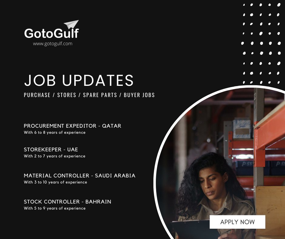 Spare Parts Procurement Jobs In Uae Reviewmotors.co