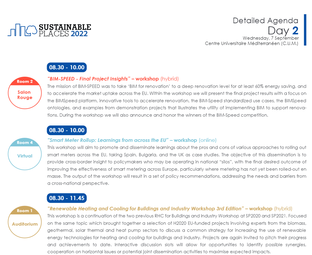 HYCOOL Project EU will participate in the Sustainable Places workshops, on the 7th of September in Niece, France at the Centre Universitaire Méditarenéen.
linkedin.com/feed/update/ur…