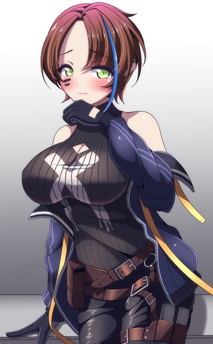 「指揮官だけ…特別ですよ…」
skebにてTEC9を描かせて頂きました!
大変お待たせいたしました!🙇‍♂️ 