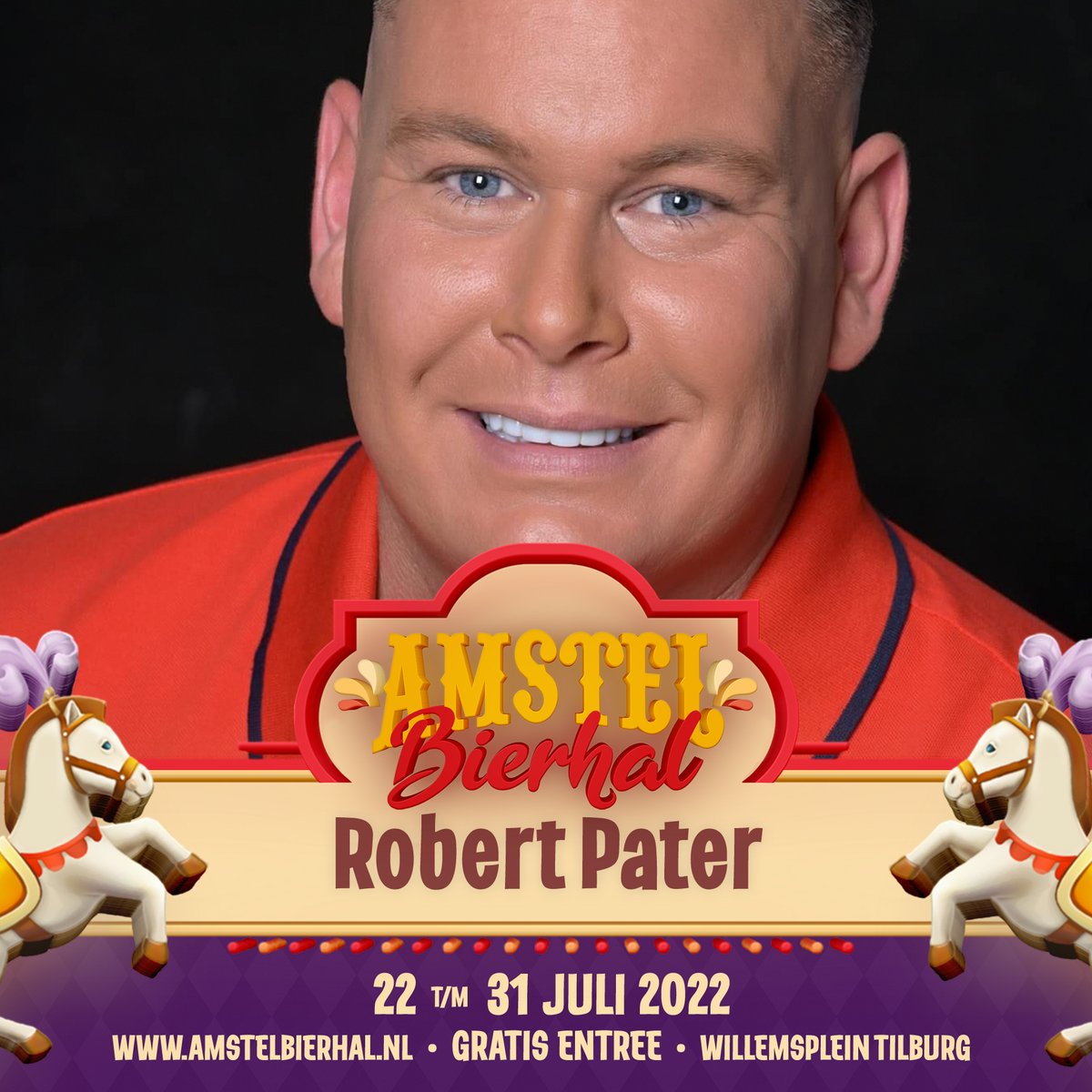 Zijn jullie klaar voor dag 7 van de Tilburgse Kermis?! Niemand minder dan Tino Martin, Randy Schoonderwaldt, Robert Pater en DJ Coenio komen de tent afbreken! Doe je gezellig mee? Kom vanaf 19:00 uur langs en ga lekker los in de Bierhal. Tot straks!