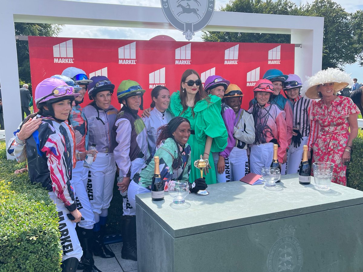 Your 2022 Markel Magnolia Cup participants 👀

Congratulations to <a href="/missblackequest/">Ashleigh Wicheard</a>, who claimed the victory aboard Dark Shot! 👏

#QGF #Glorious