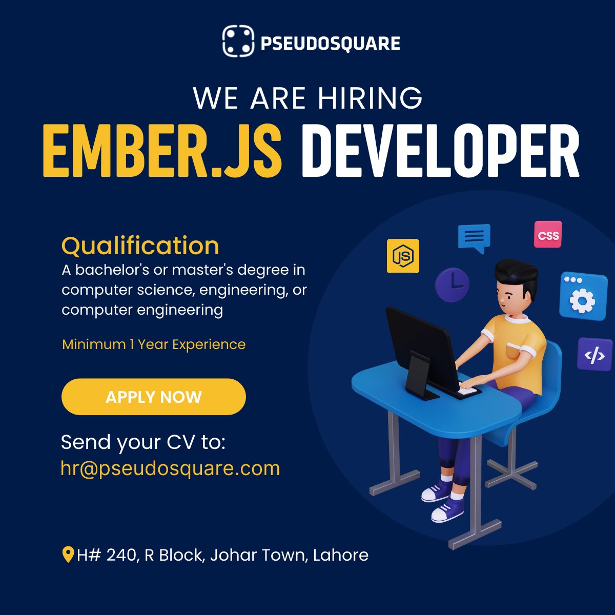 pseudosquare1's tweet image. 𝐇𝐢𝐫𝐢𝐧𝐠 𝐄𝐦𝐛𝐞𝐫.𝐣𝐬 𝐃𝐞𝐯𝐞𝐥𝐨𝐩𝐞𝐫𝐬!
Pseudosquare is on lookout for an enthusiastic Ember.js developer to become a part of our professional team of developers.
Share your cv with us at 𝐡𝐫@𝐩𝐬𝐞𝐮𝐝𝐨𝐬𝐪𝐮𝐚𝐫𝐞.𝐜𝐨𝐦
#pseudusquare #emberjs #emberjsdeveloper
