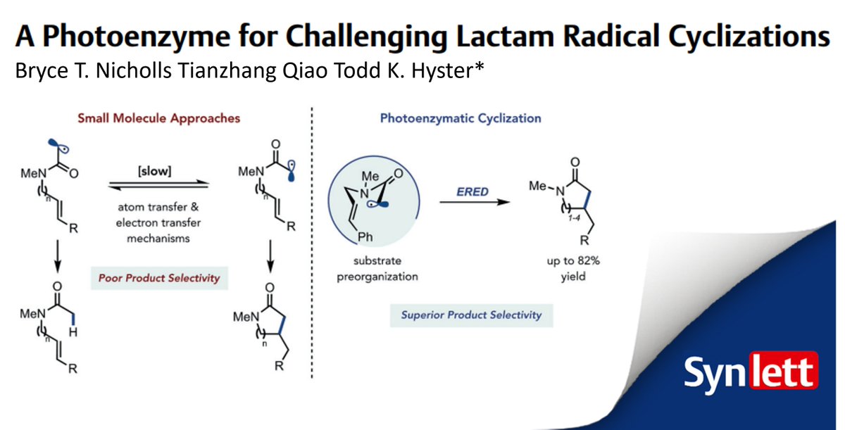 Chemistry at Thieme (@thiemechemistry) on Twitter photo Todd Hyster and colleagues @HysterLab <a href="/Cornell/">Cornell University</a> surveyed four strategies for #amide radical #cyclization. You want to know which method workes best?
Find out here 👉fal.cn/3qAWc
Part of the #photoredox #catalysis #SYNLETT cluster 👉fal.cn... Todd Hyster and colleagues @HysterLab <a href="/Cornell/">Cornell University</a> surveyed four strategies for #amide radical #cyclization. You want to know which method workes best?
Find out here 👉fal.cn/3qAWc
Part of the #photoredox #catalysis #SYNLETT cluster 👉fal.cn...