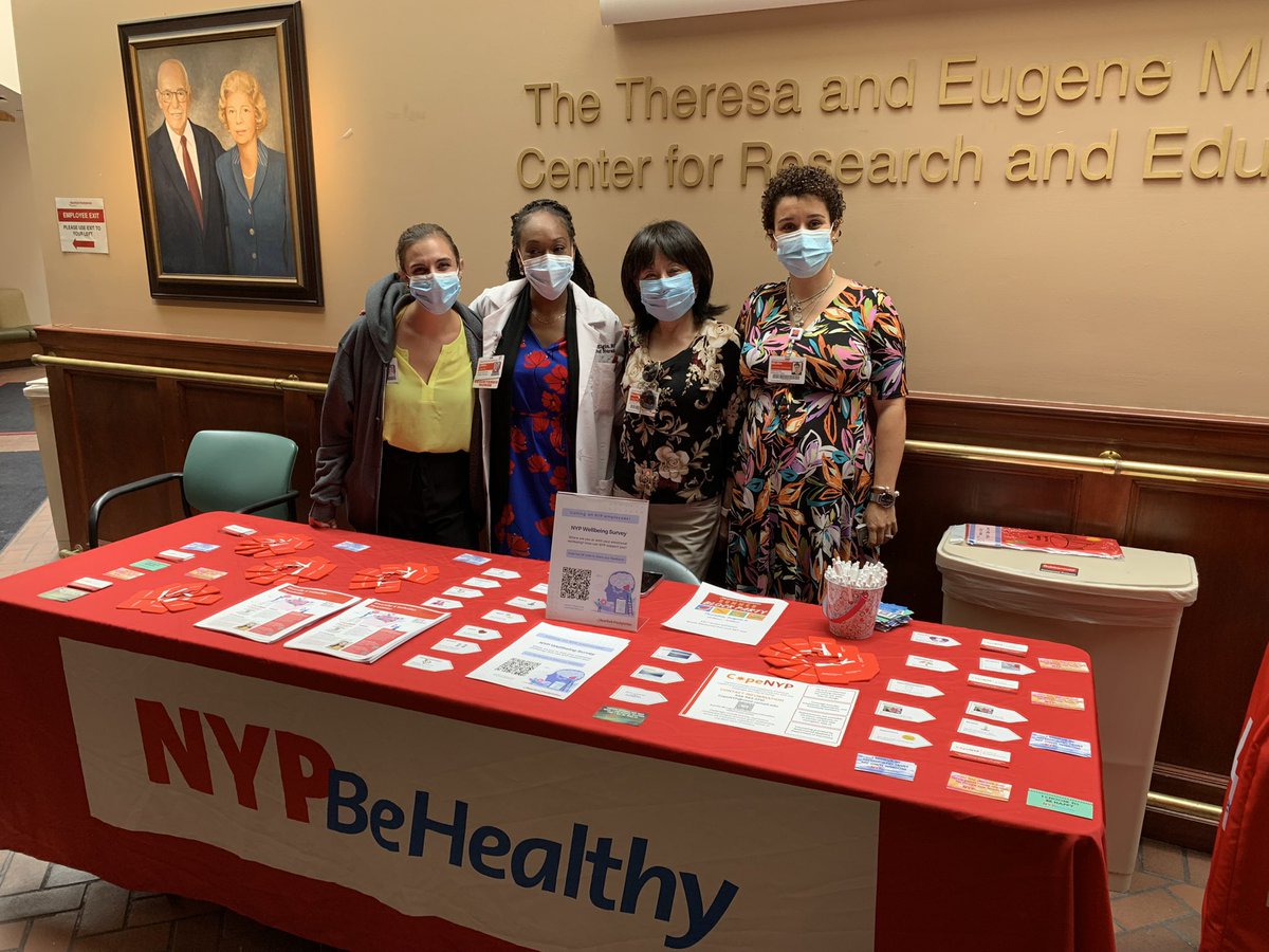 #tbt to this weeks Diversity and Inclusion table on Mental Health Awareness #nypbehealthy #MentalHealthAwareness <a href="/LarissaElginDON/">Larissa Elgin</a> @NYPQueens
