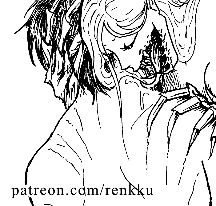 renkutin's tweet photo. A little teaser of what's coming to my Patreon on next Monday #monster #nsfw https://t.co/jSQbC9Bma8