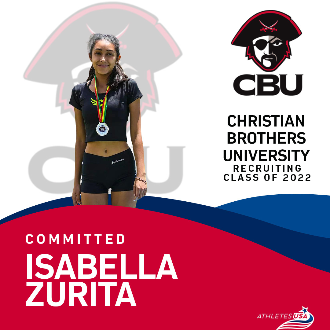 Congrats to Isabella Zurita on her commitment to Christian Brothers University, Tennessee in the NCAA D2 🏃‍♀🎓🇺🇸✍ She will join the program in the Spring 2023 💪

Check out her recruiting profile: ht... zpr.io/GejhGnbVSzzb