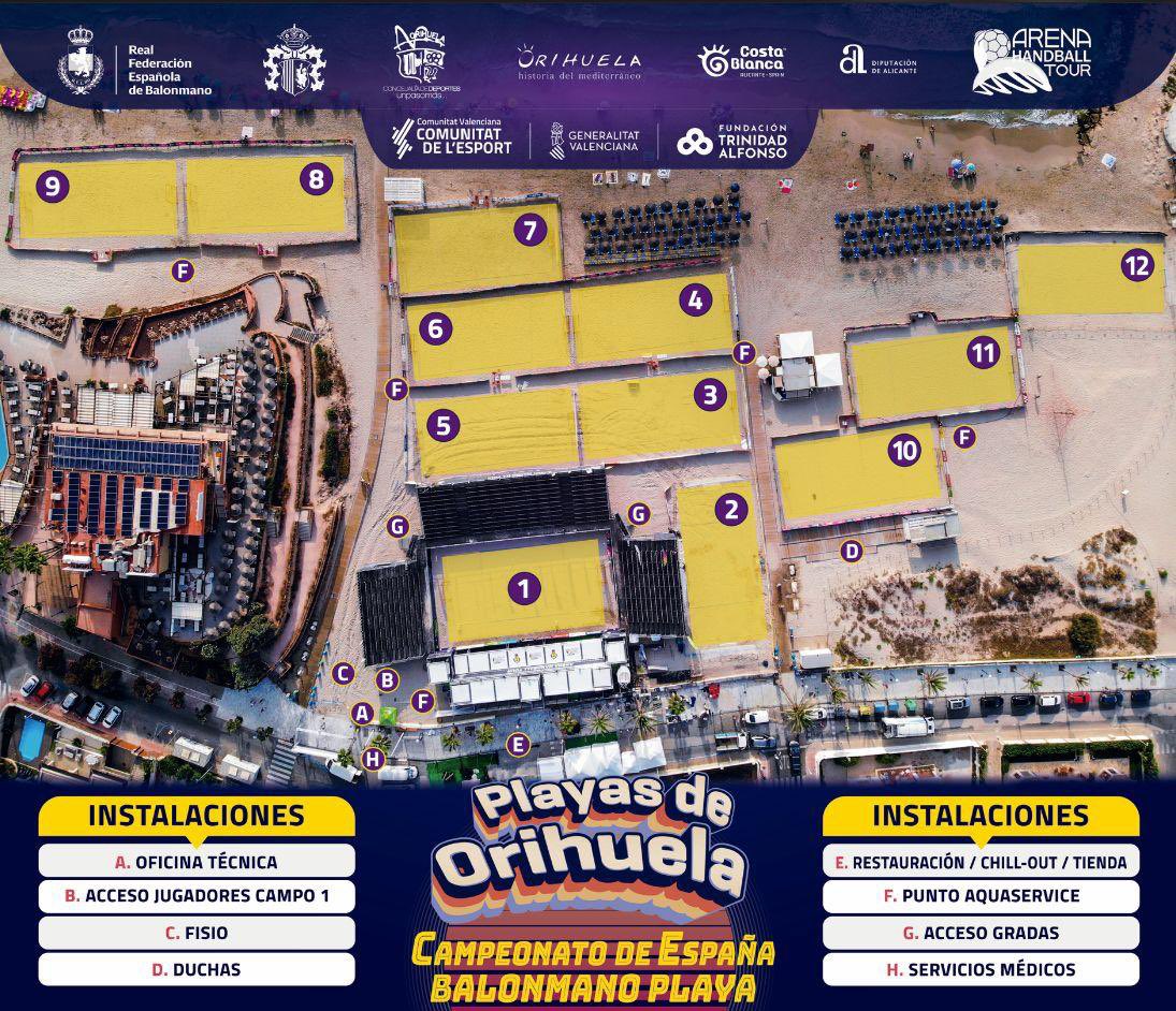 📝 EL DOCUMENTO que necesitas para no perderte nada si estás en <a href="/AytoOrihuela/">AytoOrihuela</a> 👀

📌 ¡Os dejamos el MAPA de la Playa Cala Bosque - La Zenia para este #CDEBMPlaya22, con sus 12 pistas de juego! 🏖

#EnjoyTheExperience #BalonmanoPlaya <a href="/comunitatesport/">Comunitat de l'Esport</a> <a href="/dipuAlicante/">Diputación de Alicante</a> <a href="/dxtsorihuela/">Deportes Orihuela</a>