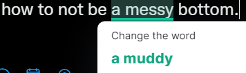 MINHcredible's tweet photo. P.P.S. I'm sorry Grammarly why are you homophobique? #muddybottom. ๐ป https://t.co/4qp6WjGzZG