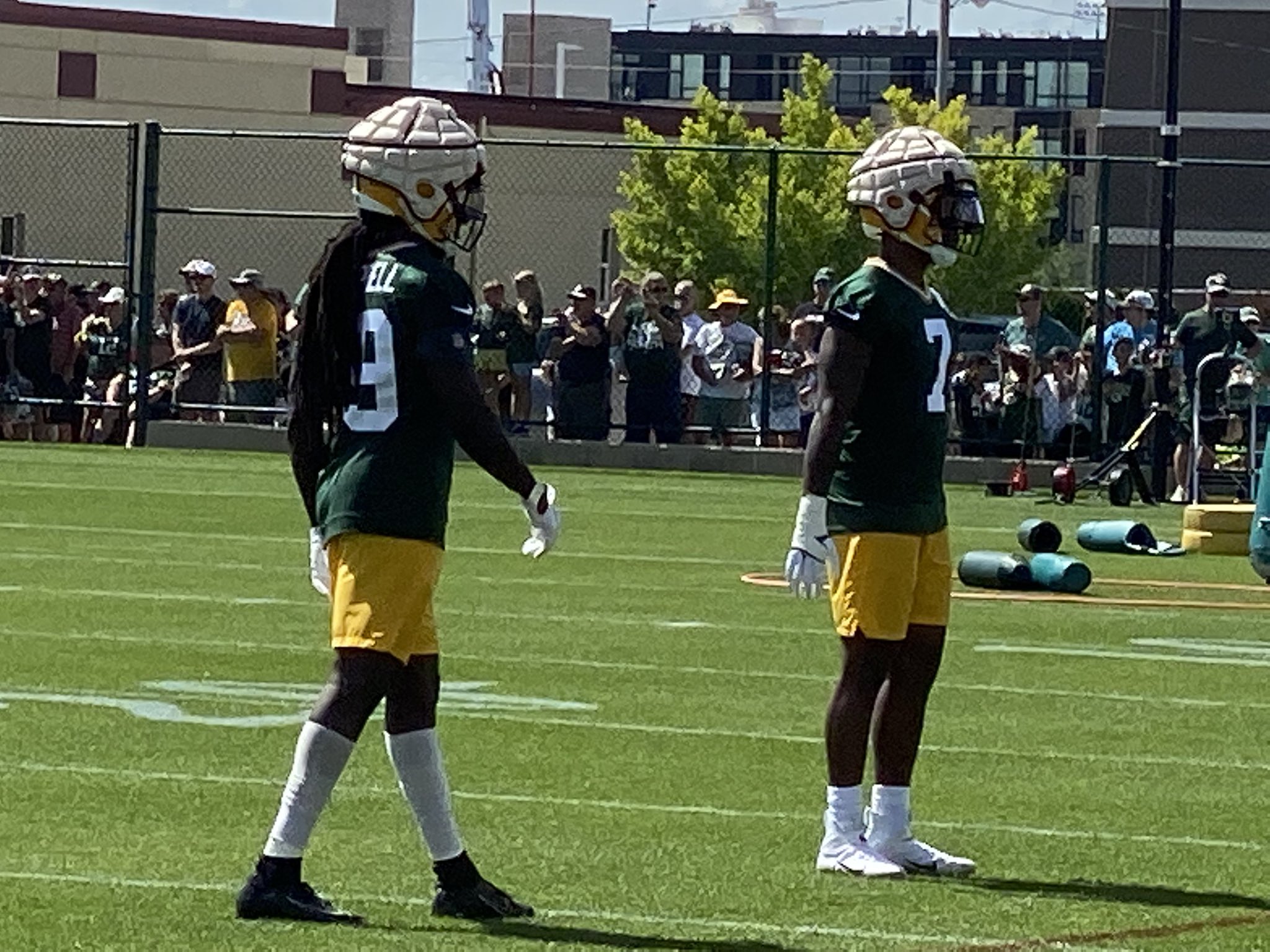 Mike Spofford on Twitter: "The ILB tandem of All-Pro De'Vondre Campbell &amp; first-round pick Quay Walker is already working together at #PackersCamp https://t.co/7O1rYcFkUH" / Twitter