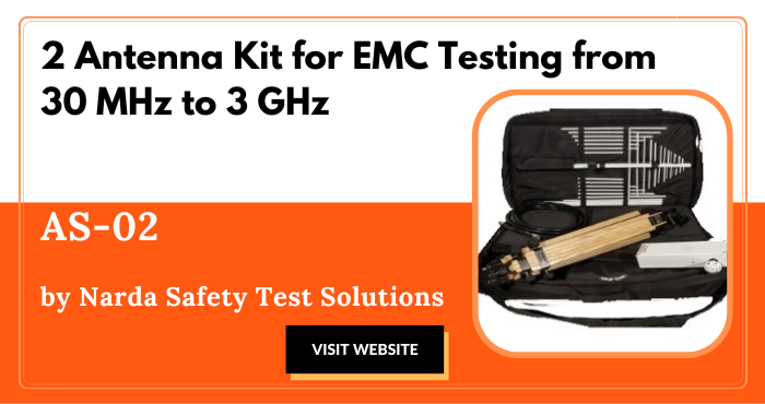 emcdirectory's tweet photo. The AS-02 is an EMC Antenna Kit by Narda Safety Test Solutions

Click here to Download the Datasheet https://t.co/BCkNmpvZHt

#NardaSafetyTestSolutions #AS02 #emc #antenna #kit #testing #biconical #log #periodic #vertical #horizontal #emi #measurement #industry #insights https://t.co/mxWp7x3T5O