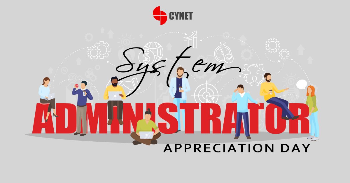 cynetsystems's tweet image. #SystemAdministratorAppreciationDay is the perfect opportunity to pay tribute to the heroic #systemadmins who, come rain or shine, prevent disasters, keep IT secure and put out tech fires left and right. We appreciate you!