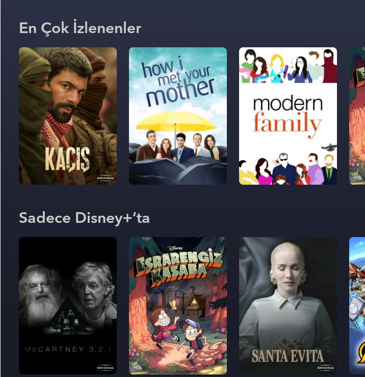 TvDunyasii's tweet photo. #Kaçış 7.bölümün yayınlanmasının ardından Disney+ ''En Çok İzlenenler'' listesinde bir kez daha 1. sırada yer alıyor…#DisneyPlus https://t.co/JE8JAAF9gr