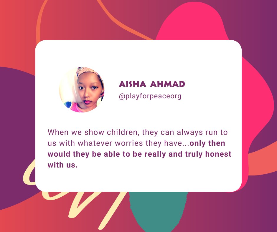 playforpeaceorg's tweet photo. What is your go-to hack when trying to get kids to open up more? Tweet us!

Always remember these 4 hacks when working with kids! https://t.co/cVTY3Vh5UL 

#kidshacks #momlife #dadlife #queerparent #workingwithkids #imateacher #childdevelopment #childpsychology @UNVolunteers blog https://t.co/4ecrFTqCVD