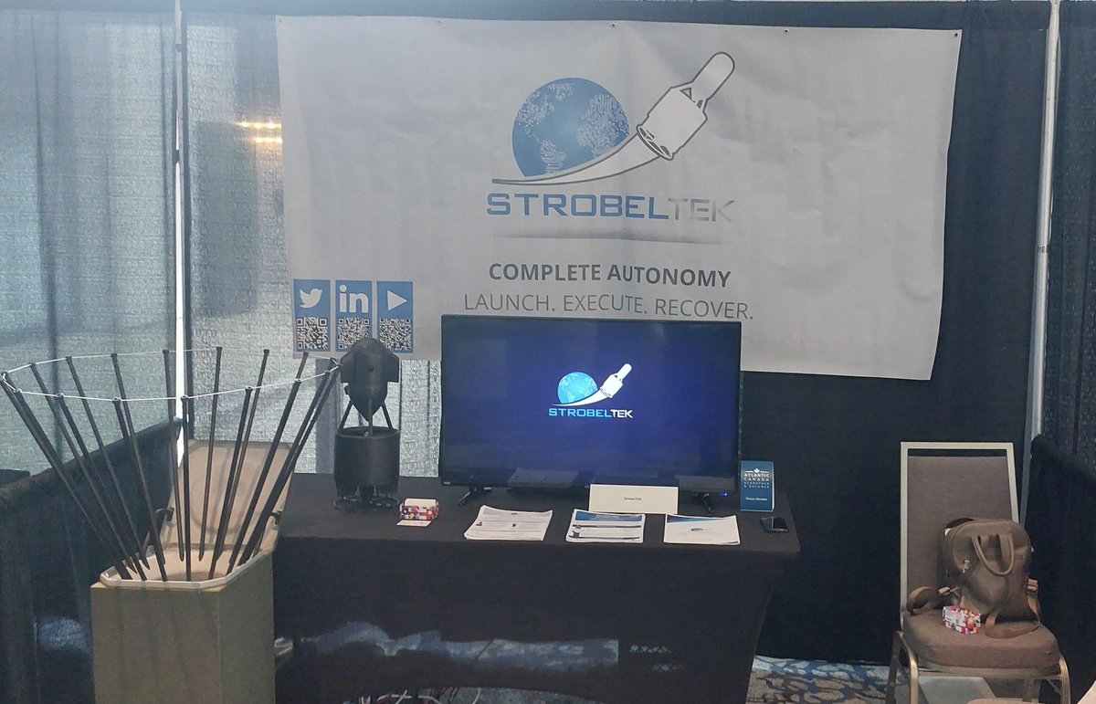 StrobelTEK is attending the Maritime &amp; Arctic Security &amp; Safety (#MASS22). We are excited to discuss the future of our #UAS and how we can contribute our strengths to provide a better future. #MASS22 <a href="/ACADA_Atlantic/">ACADA</a>
