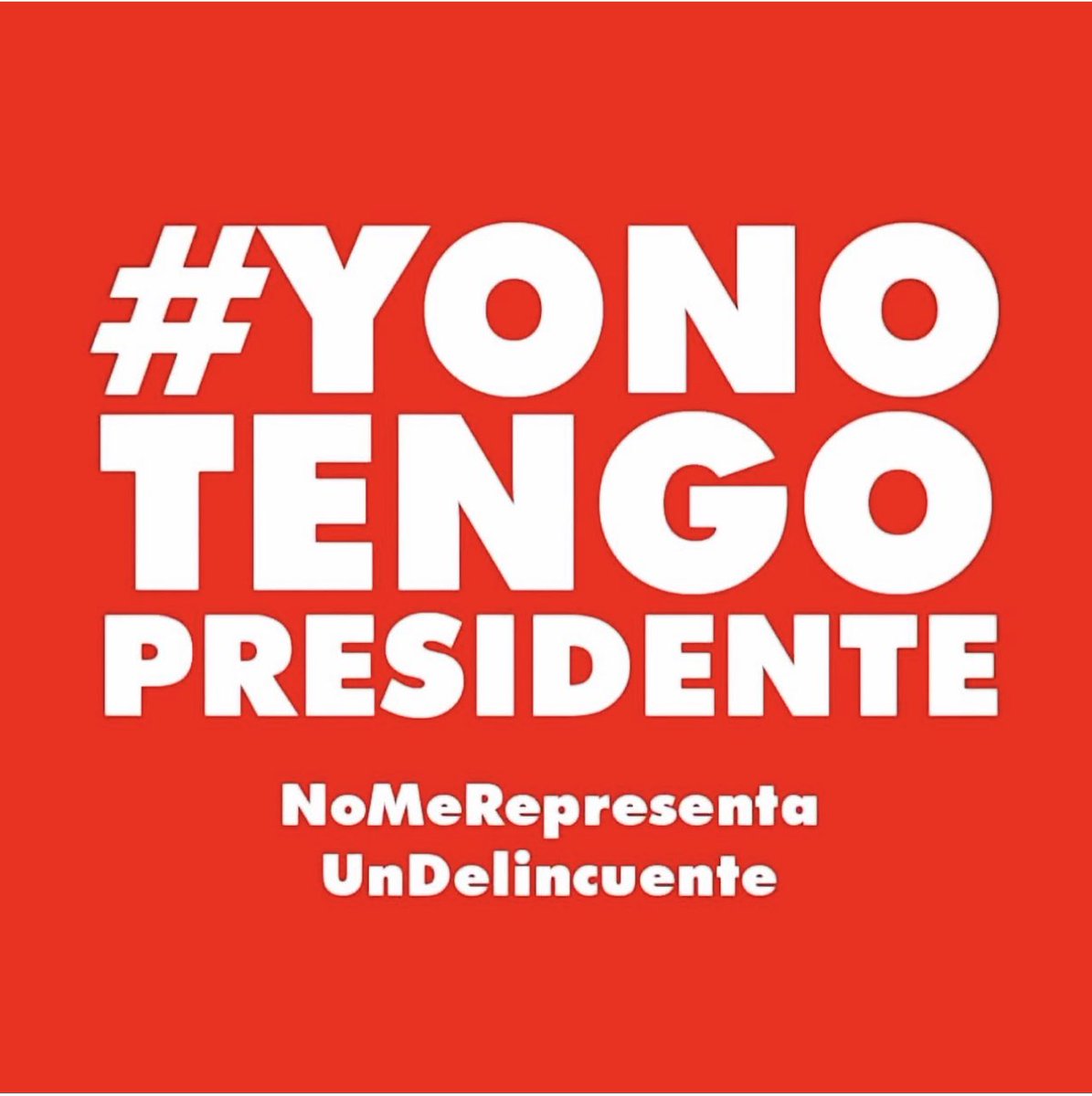 DiegoAcuOficial's tweet image. En el día de nuestra independencia, #YoNoTengoPresidente.