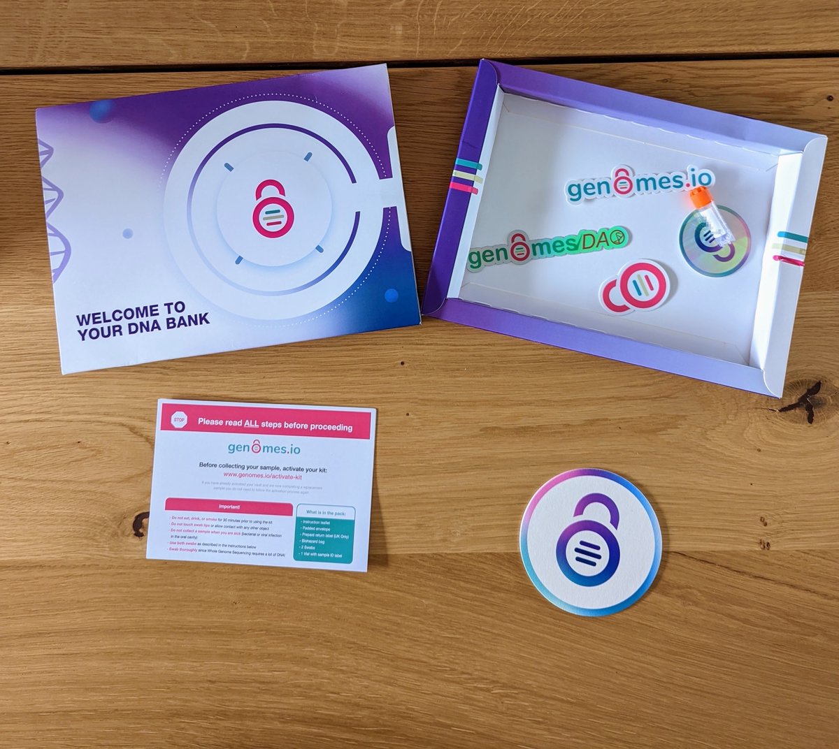 Time to really get to know myself! #PrivacyFirstDNASequencing
@GenomesDAO